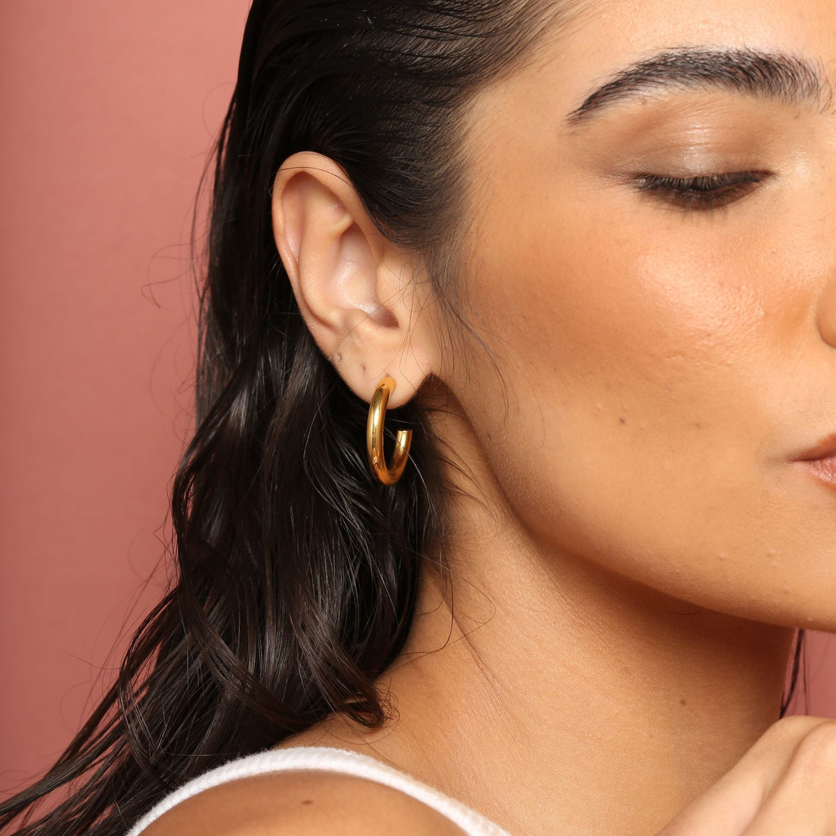 Medium Cali Hoops