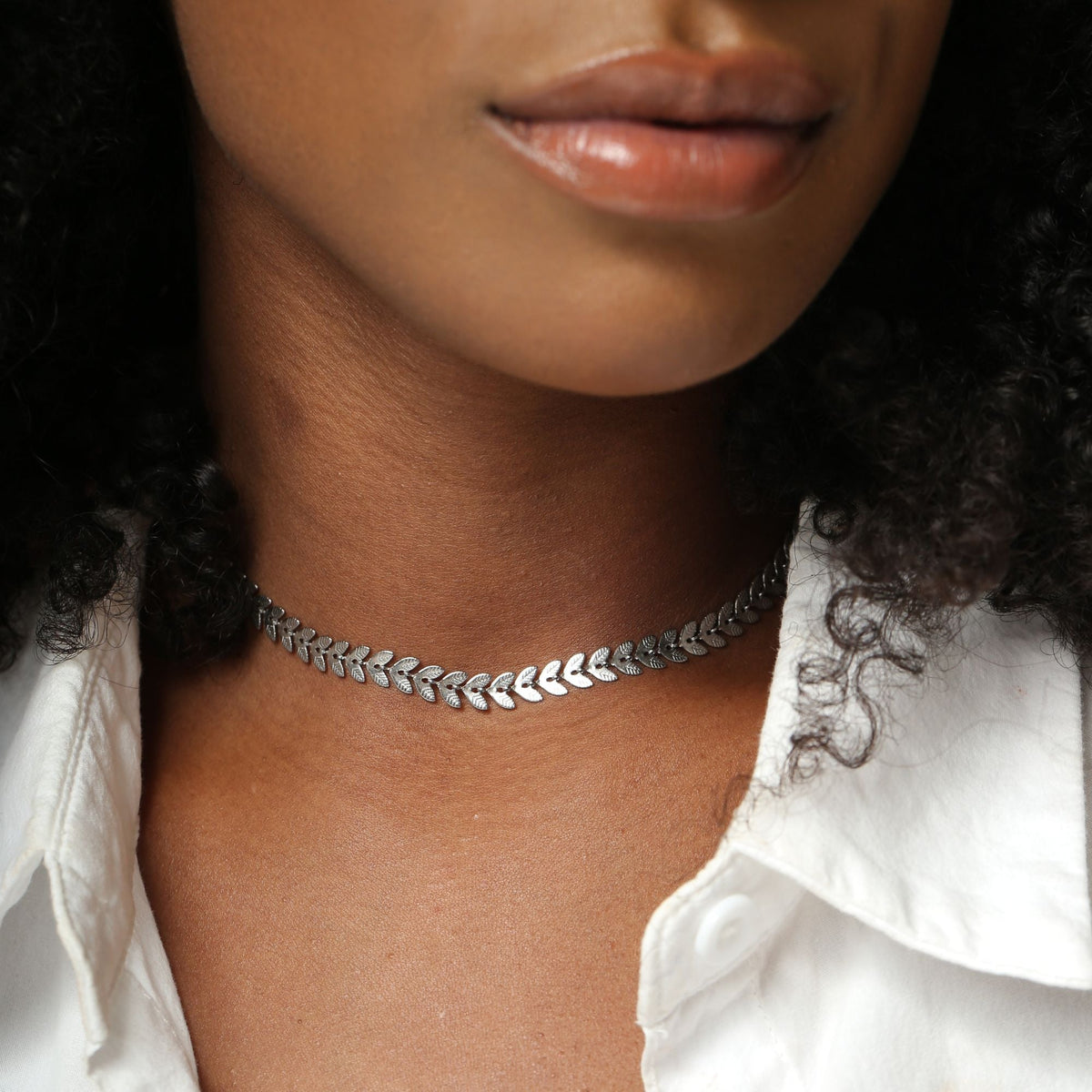 Silver Antonella Necklace
