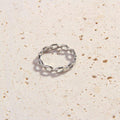 Silver Cleo Ring