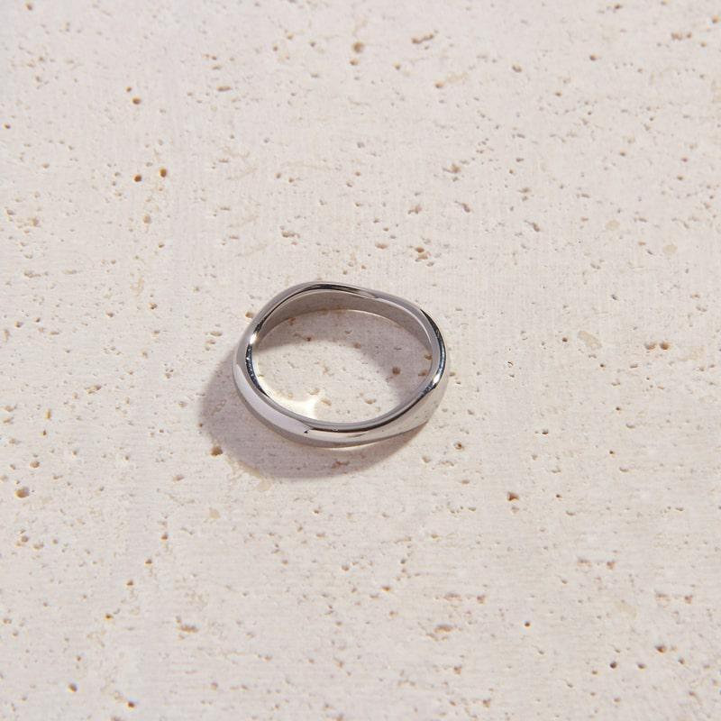 Silver Noelle Ring