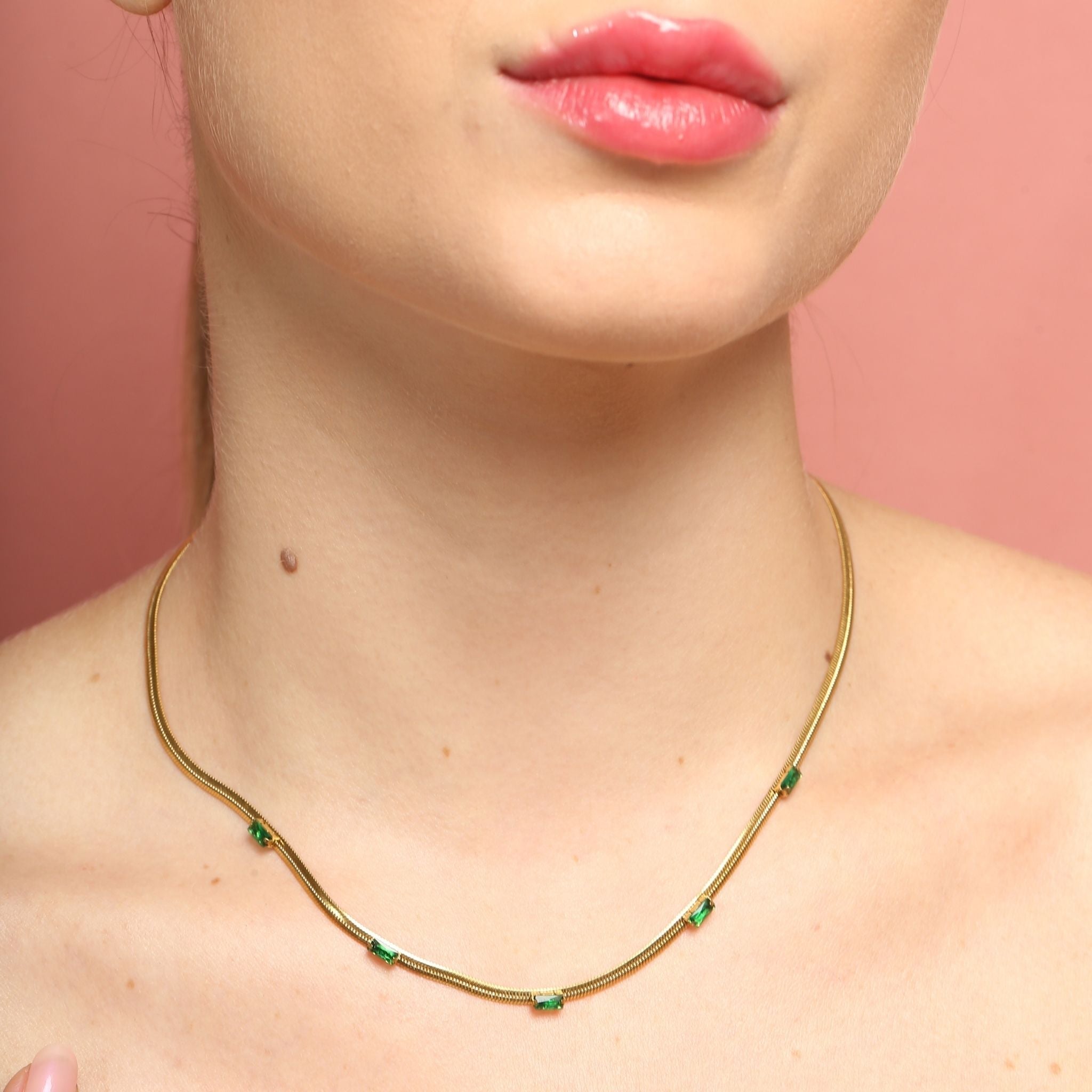 Vert Aria Chain Necklace